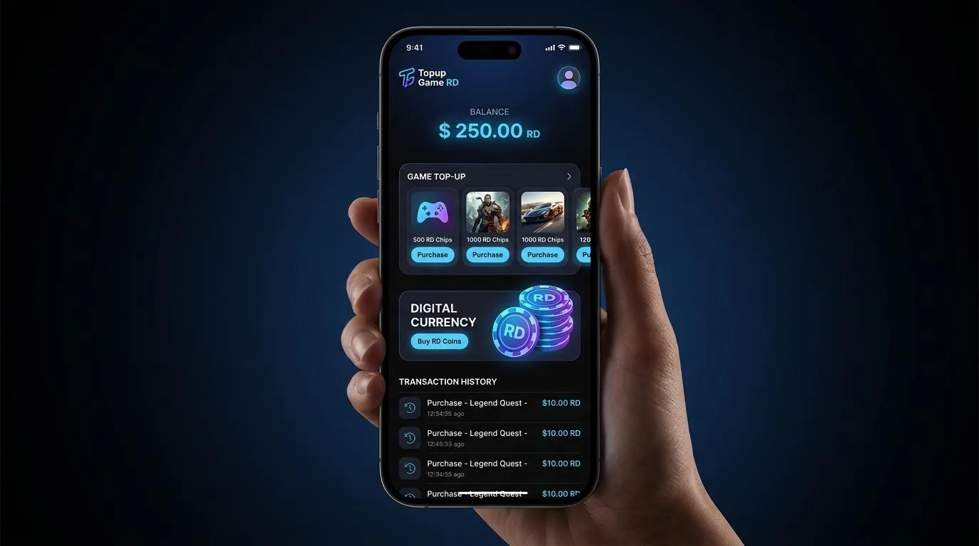 Gameplay Royal Dream dengan chip gold dari RD Game Topup Abadi