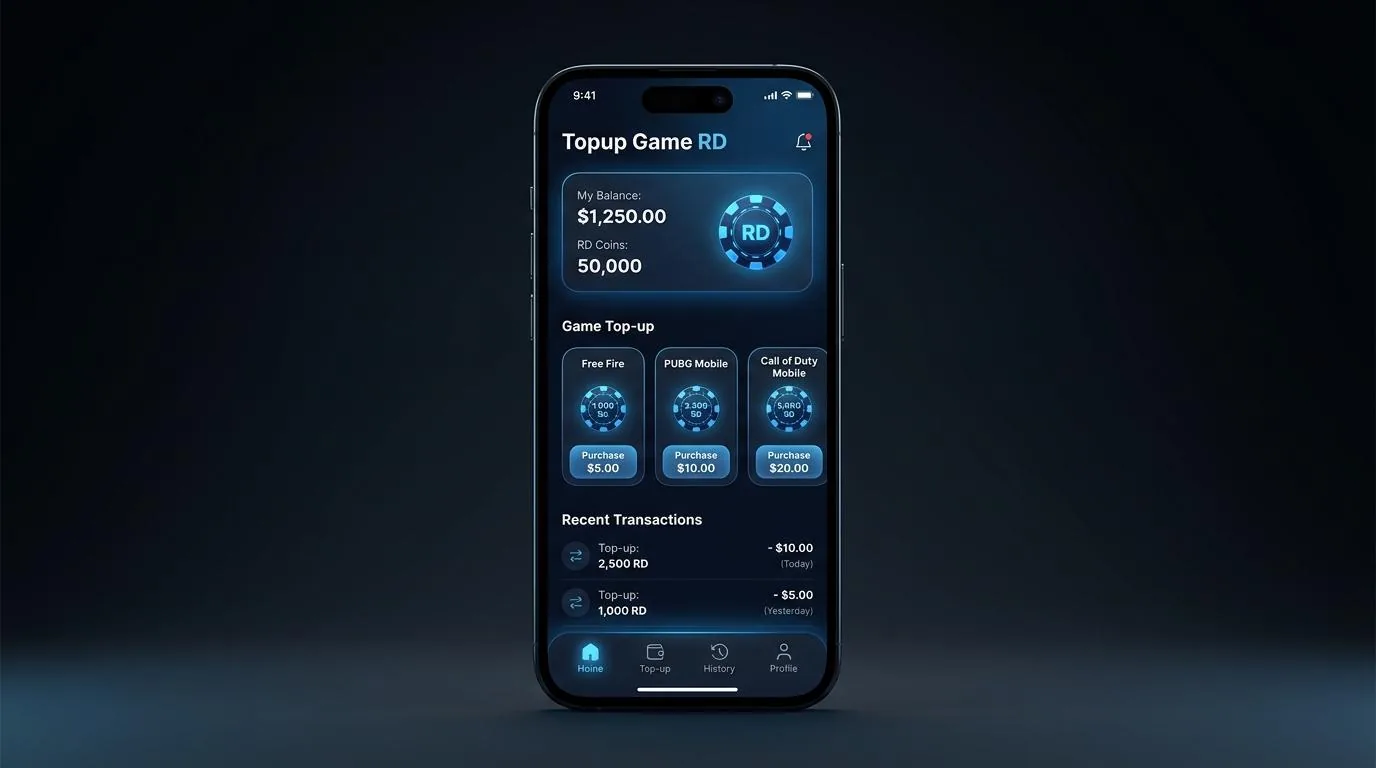 Royal Dream chip store — RD Game Topup Abadi Indonesia